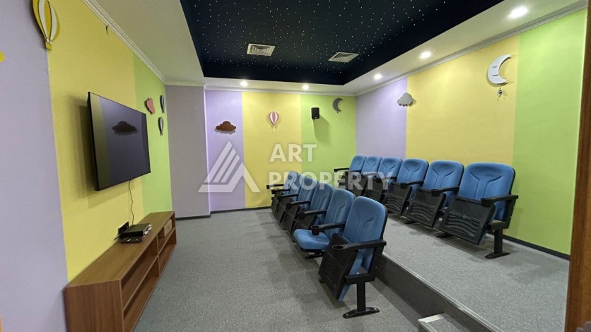 Современная квартира 1+1 в окружении природы, 50 кв.м. Авсаллар, Алания - Ракурс 9