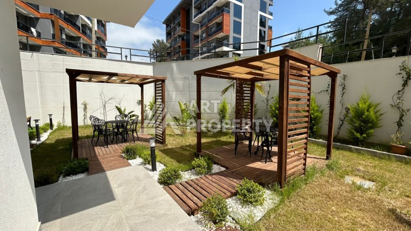 Современная квартира 1+1 в окружении природы, 50 кв.м. Авсаллар, Алания - Ракурс 11