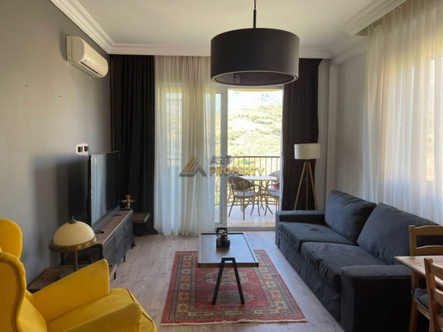 Двухуровневая квартира в масштабном комплексе отельного типа, Каргыджак, Алания, 100 м2 - Ракурс 8