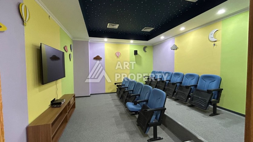 Современная квартира 1+1 в окружении природы, 50 кв.м. Авсаллар, Алания - Ракурс 13