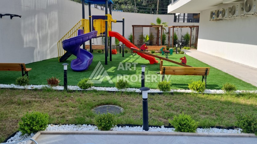 Современная квартира 1+1 в окружении природы, 50 кв.м. Авсаллар, Алания - Ракурс 20