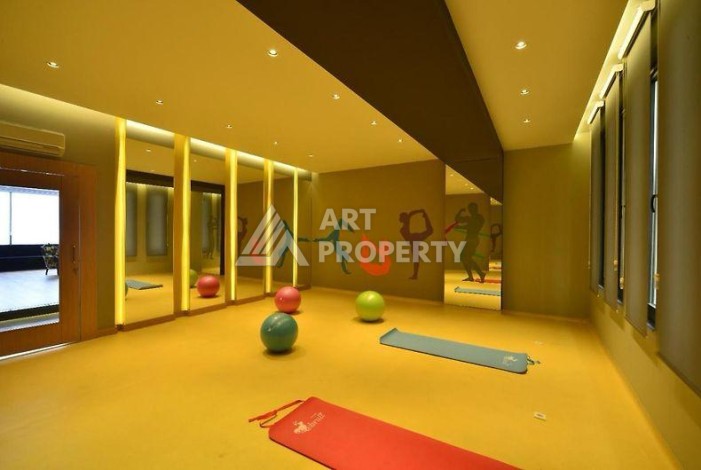 Современная квартира 1+1 в 100 метрах от моря, Тосмур, Алания - Ракурс 9