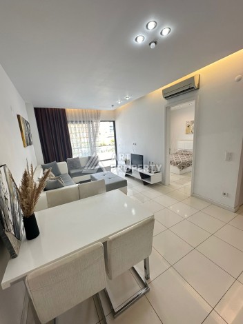 Современная квартира 1+1 в 100 метрах от моря, Тосмур, Алания - Ракурс 15