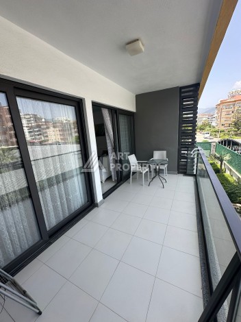 Современная квартира 1+1 в 100 метрах от моря, Тосмур, Алания - Ракурс 17