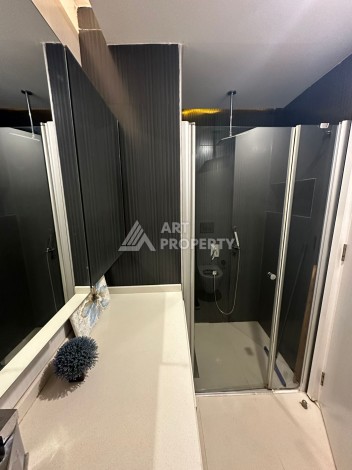 Современная квартира 1+1 в 100 метрах от моря, Тосмур, Алания - Ракурс 18