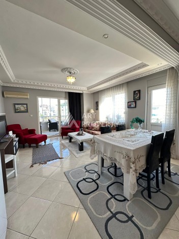 Трехкомнатная квартира 115 кв.м. под ВНЖ, в 400 метрах от моря. Оба, Алания - Ракурс 2