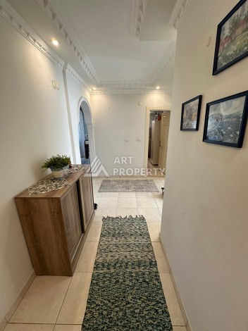 Трехкомнатная квартира 115 кв.м. под ВНЖ, в 400 метрах от моря. Оба, Алания - Ракурс 6