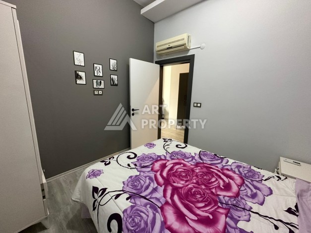 Квартира 1+1 с мебелью, 47 кв.м. Махмутлар, Алания - Ракурс 4