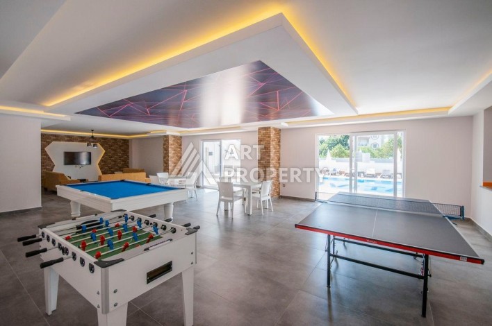 Квартира 1+1 с мебелью, 47 кв.м. Махмутлар, Алания - Ракурс 12