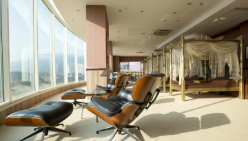 Двухуровневая квартира в масштабном комплексе отельного типа, Каргыджак, Алания, 100 м2 - Ракурс 21