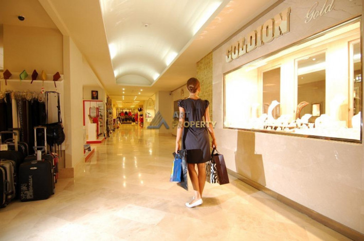 Двухуровневая квартира в масштабном комплексе отельного типа, Каргыджак, Алания, 100 м2 - Ракурс 23