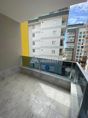 Просторная квартира 1+1 в новом доме, 65 кв.м. Махмутлар, Алания - Ракурс 2