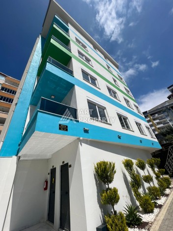 Просторная квартира 1+1 в новом доме, 65 кв.м. Махмутлар, Алания - Ракурс 9