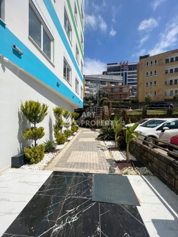 Просторная квартира 1+1 в новом доме, 65 кв.м. Махмутлар, Алания - Ракурс 11