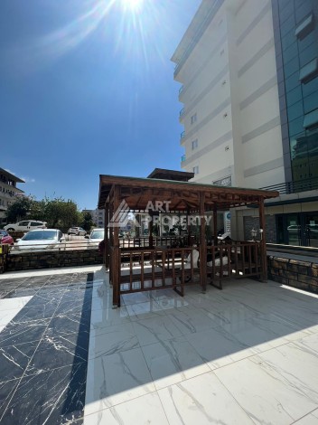 Просторная квартира 1+1 в новом доме, 65 кв.м. Махмутлар, Алания - Ракурс 13