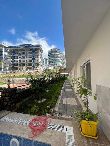 Просторная квартира 1+1 в новом доме, 65 кв.м. Махмутлар, Алания - Ракурс 14