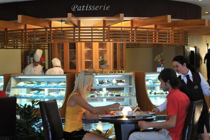 Двухуровневая квартира в масштабном комплексе отельного типа, Каргыджак, Алания, 100 м2 - Ракурс 35