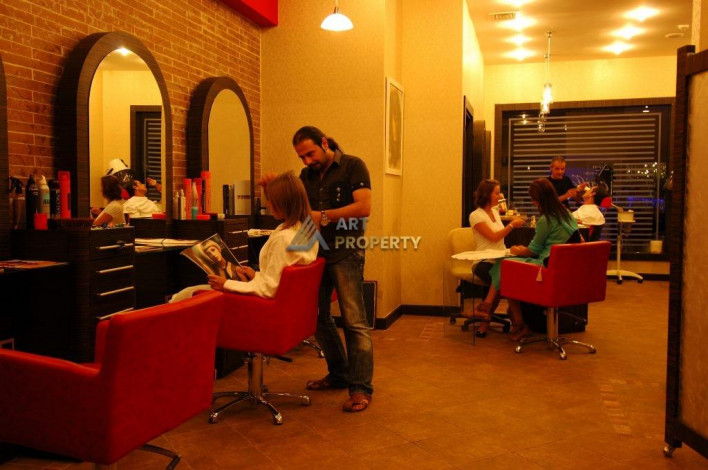 Двухуровневая квартира в масштабном комплексе отельного типа, Каргыджак, Алания, 100 м2 - Ракурс 42