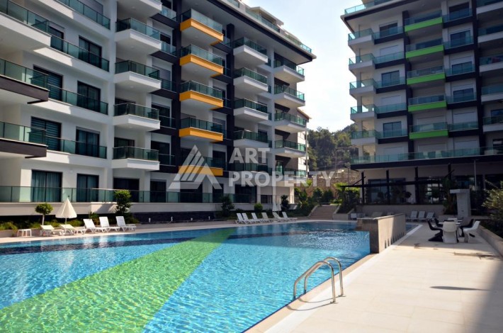 Премиум апартаменты 1+1 в 150 метрах от моря, 70 кв.м. Каргыджак, Алания - Ракурс 4