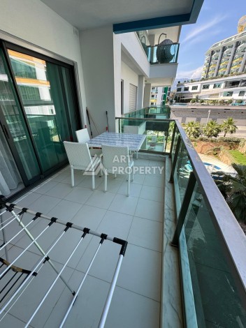 Премиум апартаменты 1+1 в 150 метрах от моря, 70 кв.м. Каргыджак, Алания - Ракурс 23