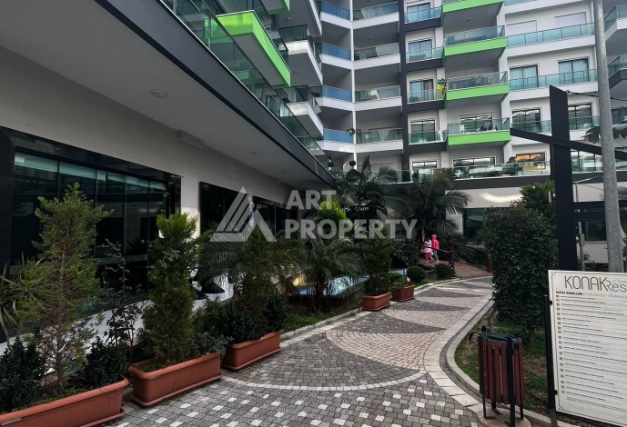 Премиум апартаменты 1+1 в 150 метрах от моря, 70 кв.м. Каргыджак, Алания - Ракурс 40