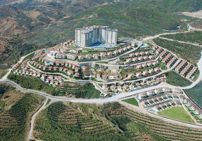 Двухуровневая квартира в масштабном комплексе отельного типа, Каргыджак, Алания, 100 м2 - Ракурс 48