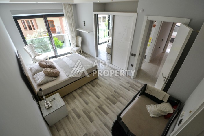 Шикарный садовый дуплекс 3+1 в роскошной резиденции, 230 кв.м. Каргыджак, Алания - Ракурс 19