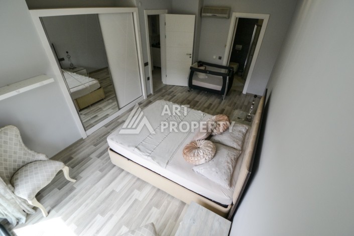 Шикарный садовый дуплекс 3+1 в роскошной резиденции, 230 кв.м. Каргыджак, Алания - Ракурс 25