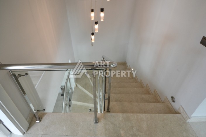 Шикарный садовый дуплекс 3+1 в роскошной резиденции, 230 кв.м. Каргыджак, Алания - Ракурс 26