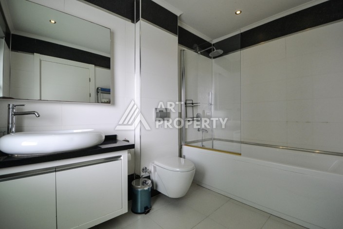 Шикарный садовый дуплекс 3+1 в роскошной резиденции, 230 кв.м. Каргыджак, Алания - Ракурс 38