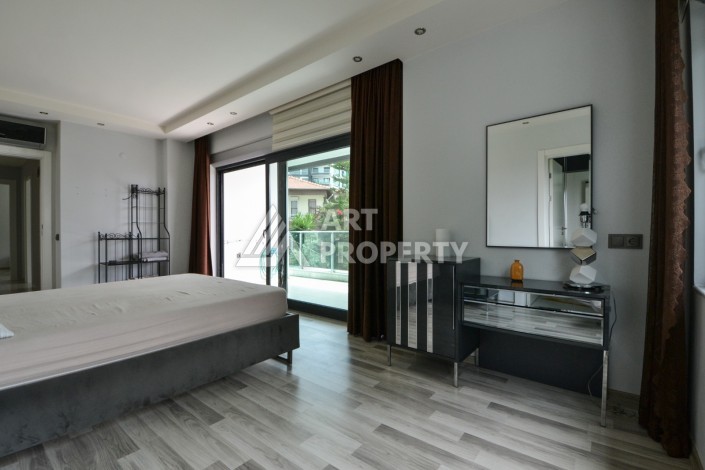 Шикарный садовый дуплекс 3+1 в роскошной резиденции, 230 кв.м. Каргыджак, Алания - Ракурс 39