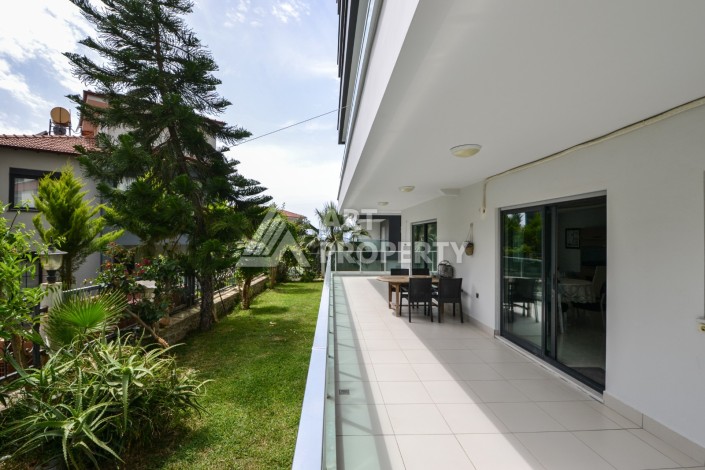 Шикарный садовый дуплекс 3+1 в роскошной резиденции, 230 кв.м. Каргыджак, Алания - Ракурс 40