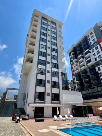 Пентхаус 2+1 в новом жилом комплексе, 105 кв.м. Махмутлар, Алания. - Ракурс 26