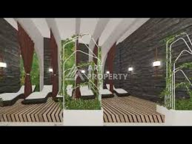 Стильная квартира 1+1 в элитном жилом комплексе в центре Махмутлара, 52 кв.м. - Ракурс 28