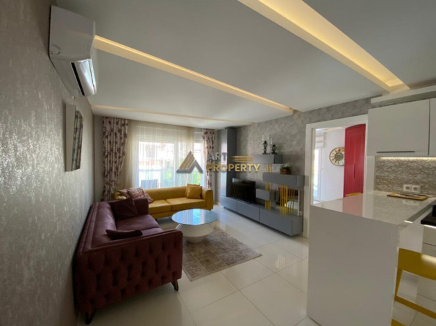 Апартаменты 2+1 в самом центре Аланьи в 250 метрах от пляжа Клеопатры, 120 м2 - Ракурс 13