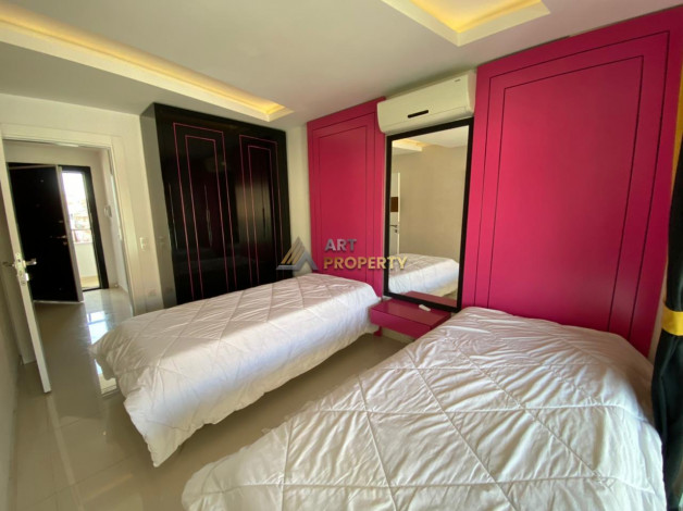 Апартаменты 2+1 в самом центре Аланьи в 250 метрах от пляжа Клеопатры, 120 м2 - Ракурс 15