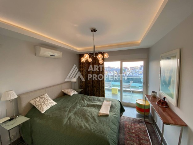 Роскошный дуплекс 3+1 в престижной резиденции в районе Клеопатры, 180 кв.м. - Ракурс 13