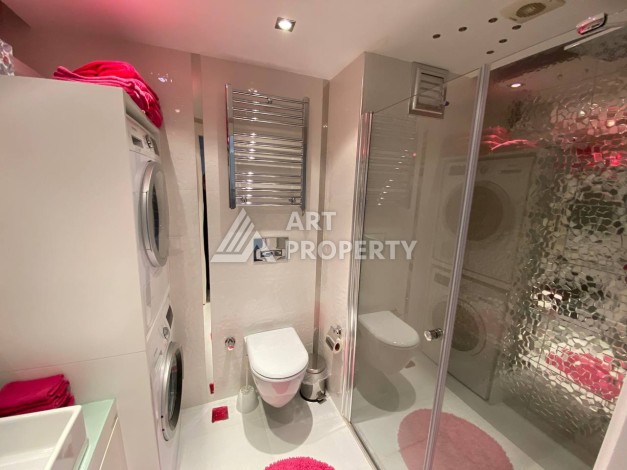 Роскошный дуплекс 3+1 в престижной резиденции в районе Клеопатры, 180 кв.м. - Ракурс 20