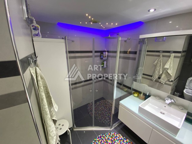 Роскошный дуплекс 3+1 в престижной резиденции в районе Клеопатры, 180 кв.м. - Ракурс 23