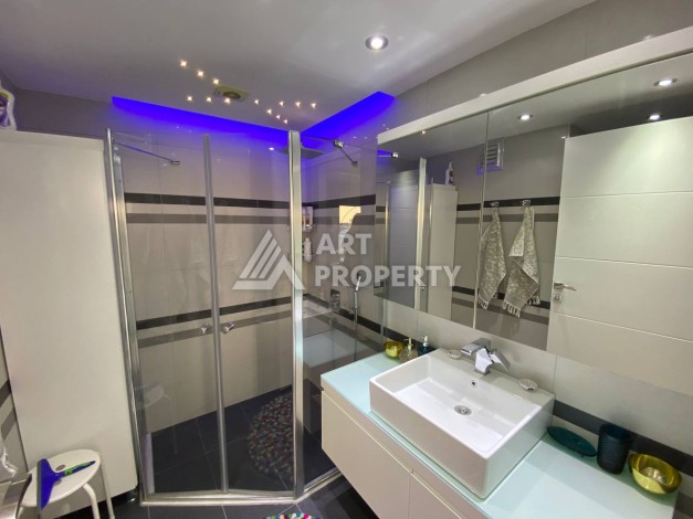 Роскошный дуплекс 3+1 в престижной резиденции в районе Клеопатры, 180 кв.м. - Ракурс 31