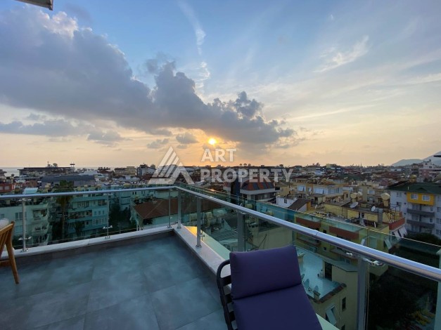 Роскошный дуплекс 3+1 в престижной резиденции в районе Клеопатры, 180 кв.м. - Ракурс 36