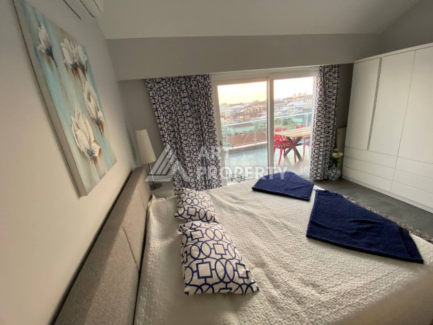 Роскошный дуплекс 3+1 в престижной резиденции в районе Клеопатры, 180 кв.м. - Ракурс 46