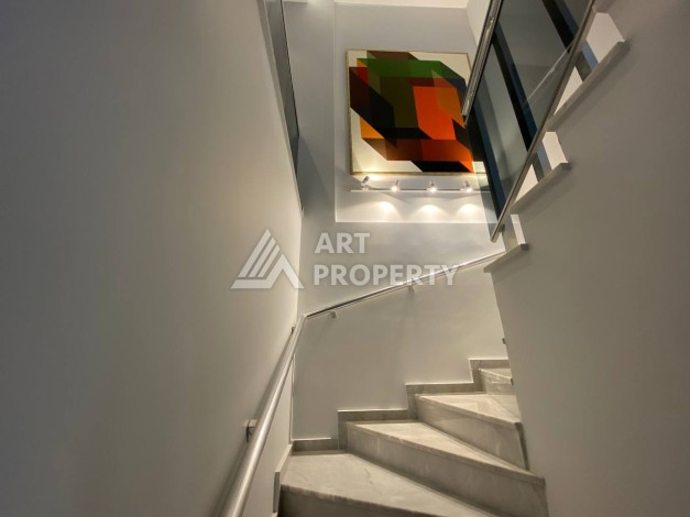 Роскошный дуплекс 3+1 в престижной резиденции в районе Клеопатры, 180 кв.м. - Ракурс 50