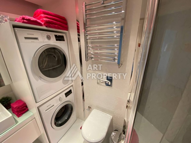 Роскошный дуплекс 3+1 в престижной резиденции в районе Клеопатры, 180 кв.м. - Ракурс 53