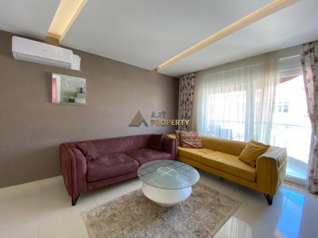 Апартаменты 2+1 в самом центре Аланьи в 250 метрах от пляжа Клеопатры, 120 м2 - Ракурс 23