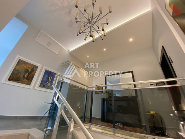 Роскошный дуплекс 3+1 в престижной резиденции в районе Клеопатры, 180 кв.м. - Ракурс 62