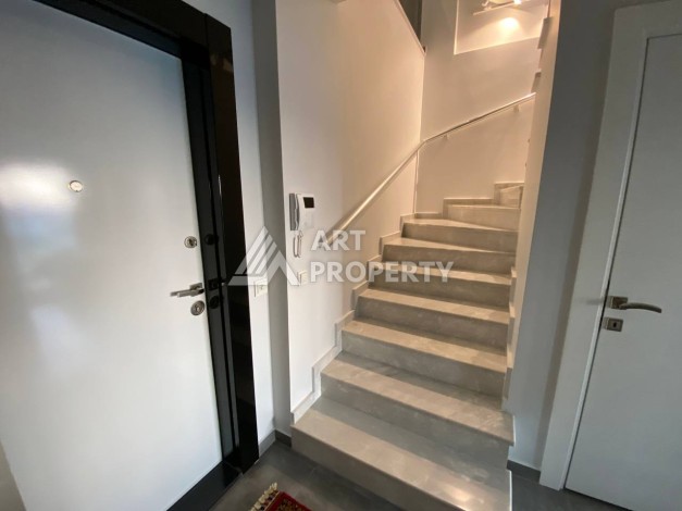 Роскошный дуплекс 3+1 в престижной резиденции в районе Клеопатры, 180 кв.м. - Ракурс 73