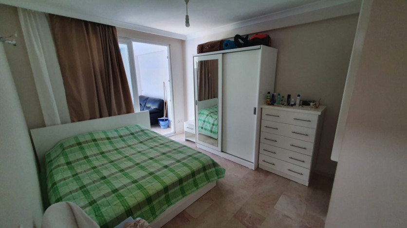 Меблированная квартира 2+1 с частичным видом на море в районе Махмутлар, 115 м2 - Ракурс 6