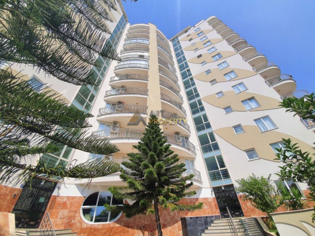 Меблированная квартира 2+1 с частичным видом на море в районе Махмутлар, 115 м2 - Ракурс 17