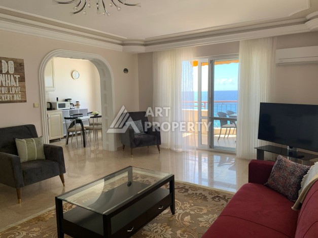 Квартира 2+1 с бесподобным видом на море в Махмутларе, 110 кв.м - Ракурс 17